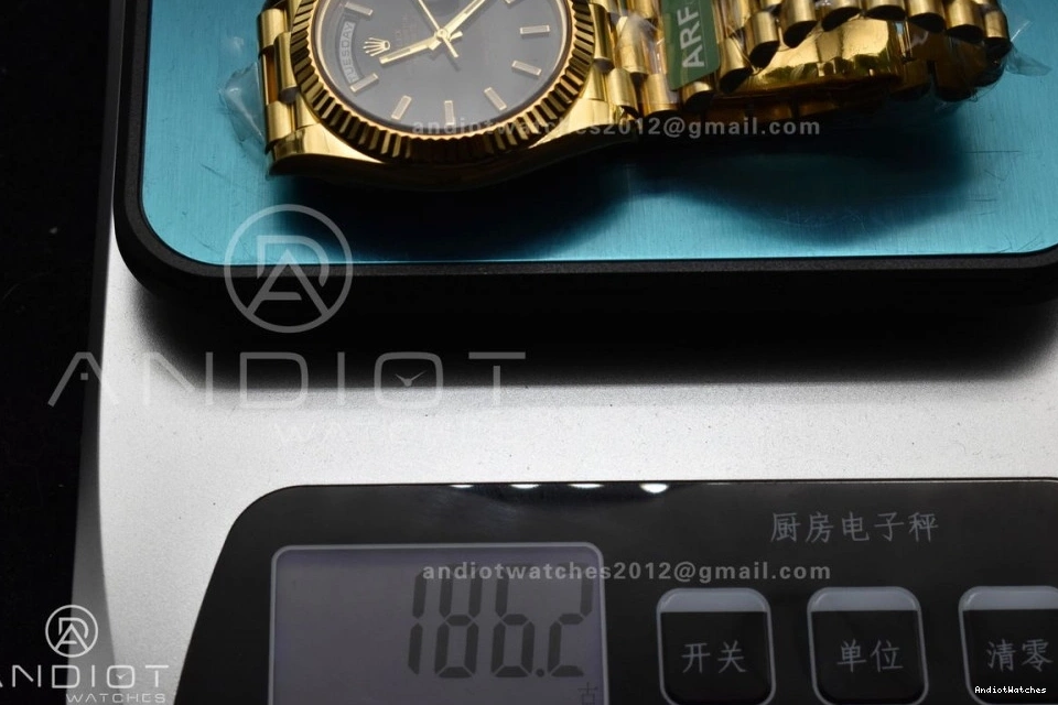 ARF YG Weight) Best 40 Date On 659 (Gain Black Day President 228238 Supportive Bracelet VR3255 Edition Stick Dial 1:1 0821